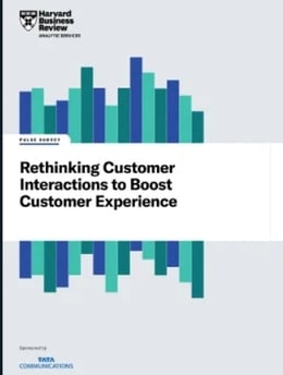 Harvard Business Review Analytic Services CX report on customer interactions