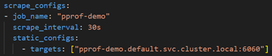 Static scraping