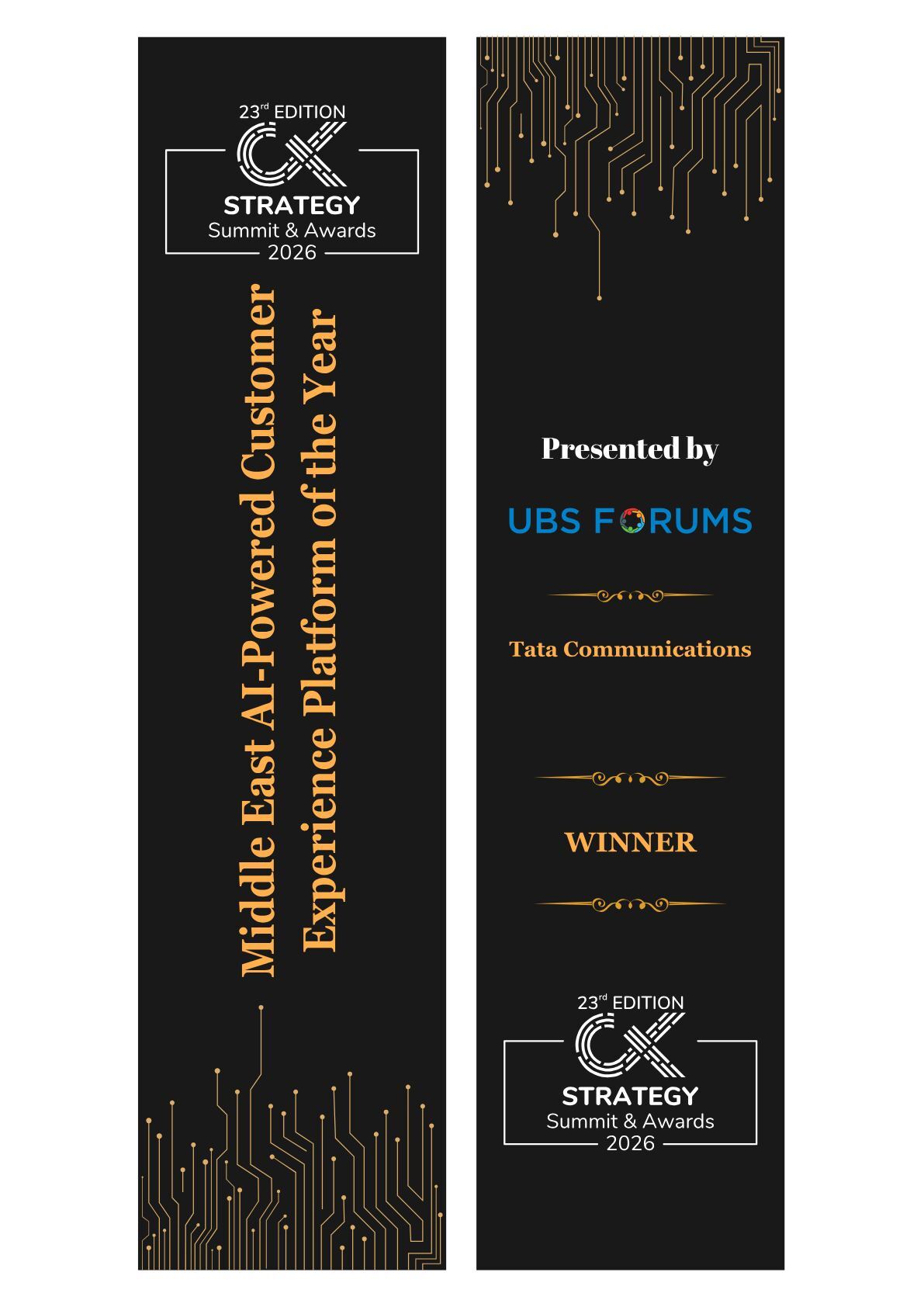 Tata Communications Wins Middle East AI‑Powered Customer Experience Platform of the Year 2026
