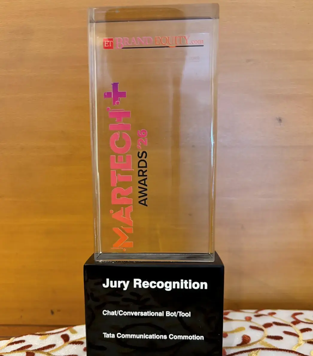 Tata Communications Commotion wins best Conversational Tool at Economic Times MarTech+ Awards 2026