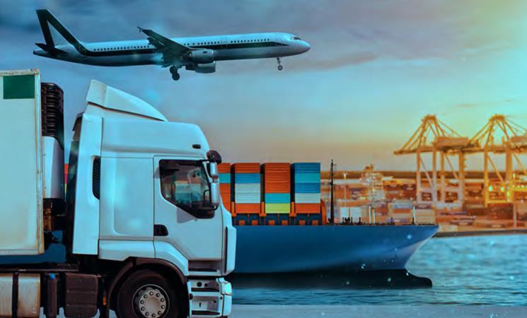 Multimodal transportation stage in logistics